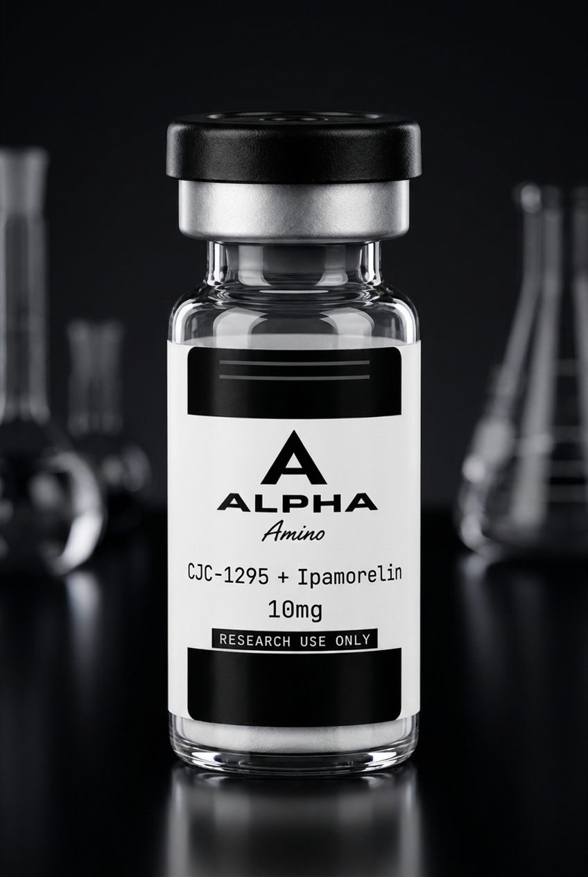 Alpha Amino CJC-1295 + Ipamorelin 10mg Blend Vial research vial