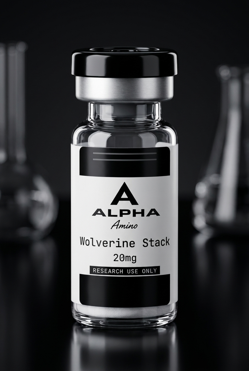 Alpha Amino Wolverine Stack 20mg Blend Vial research vial